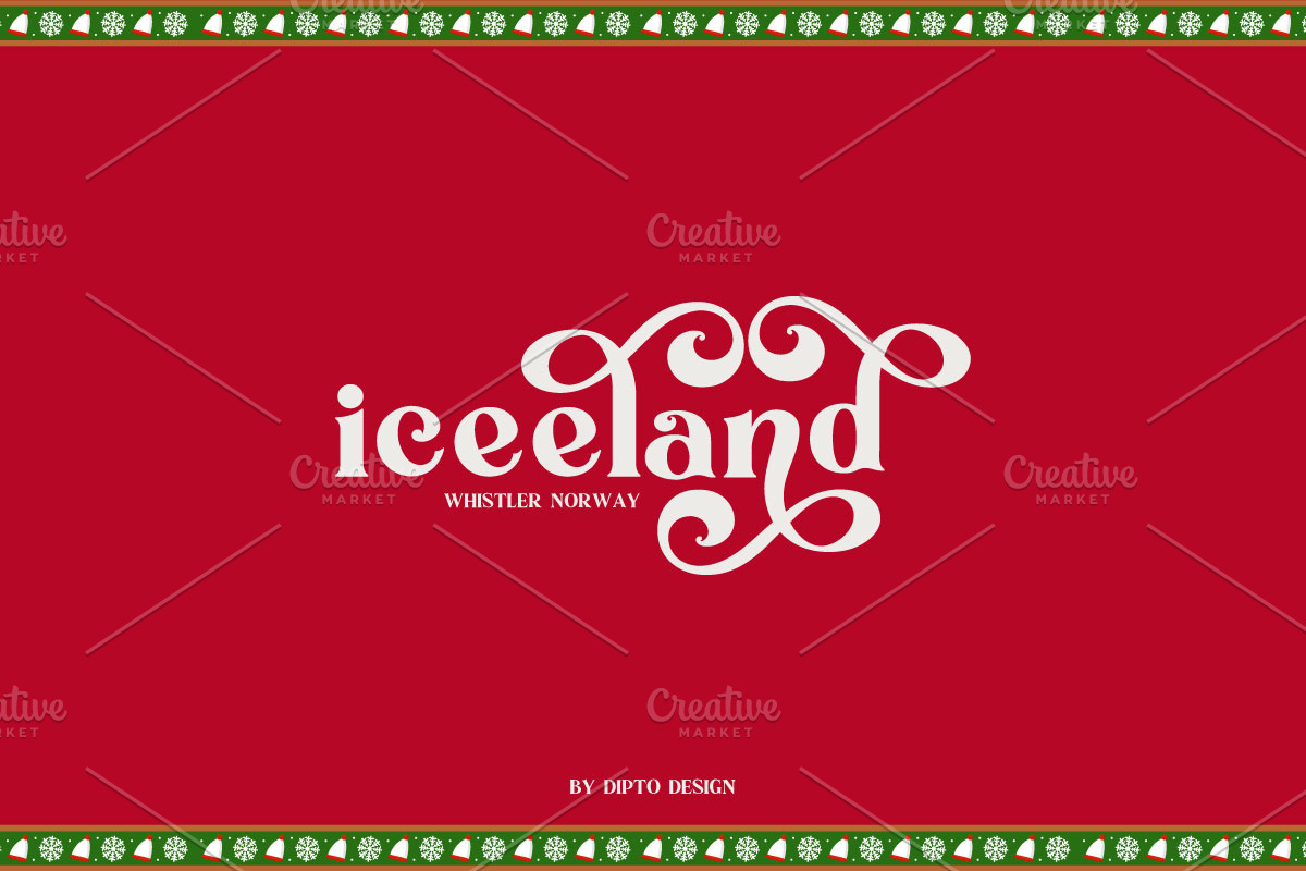 Festal-Christmas Typeface, a Serif Font by Dipto design (Photo 2 of 7)