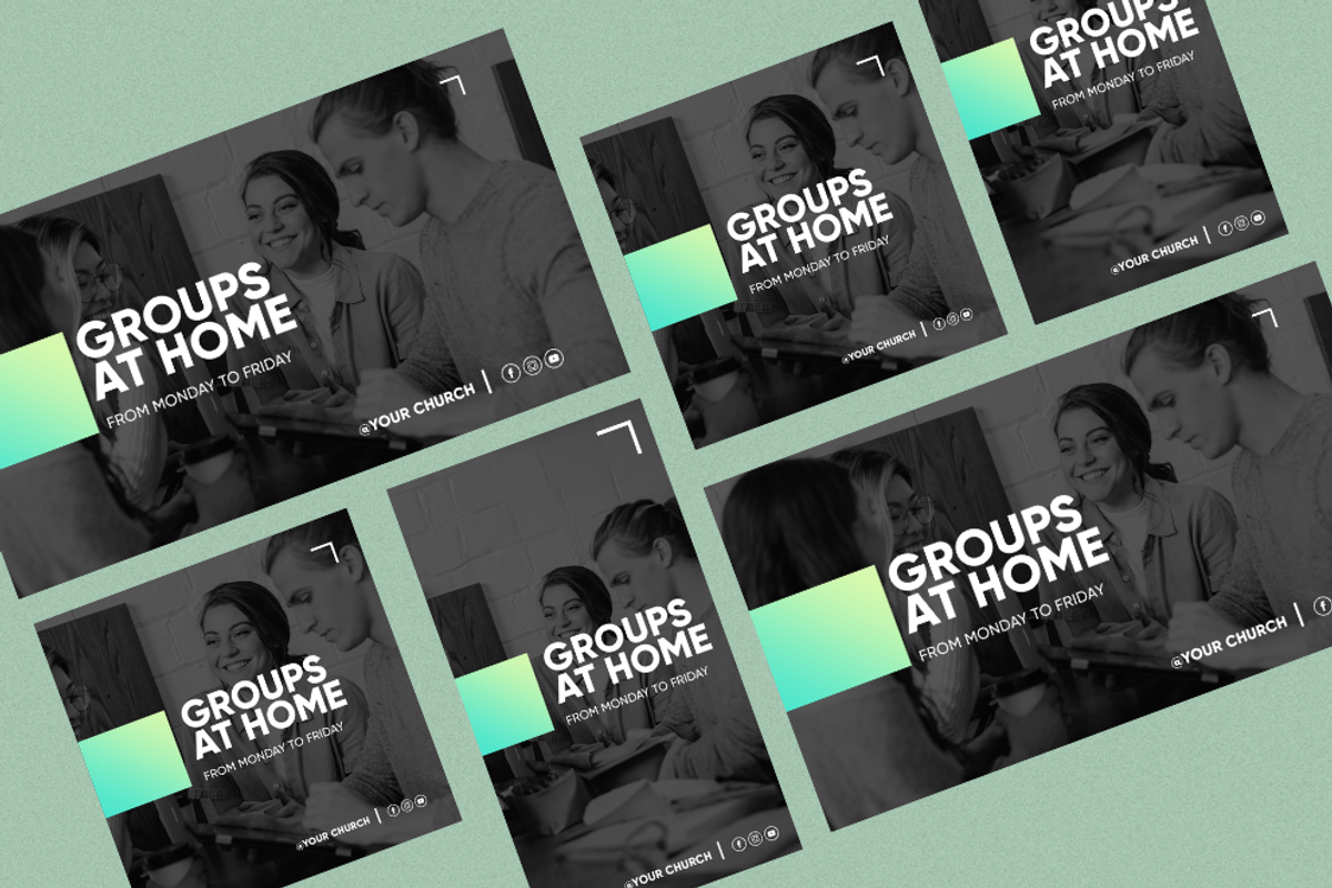 Church Design Groups at Home, a Social Media Template by Cristolab.app (Photo 3 of 4)