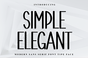 Simple Elegant, a Script Font by FreshTypeINK (Thumbnail 2 of 8)