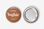 Pin Badge Mock-up, a Merchandise Mockup by zippypixelstudio (Thumbnail 8 of 16)