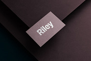 Minimal Business Card, a Business Card Template by AyshaCanvas (Thumbnail 2 of 3)