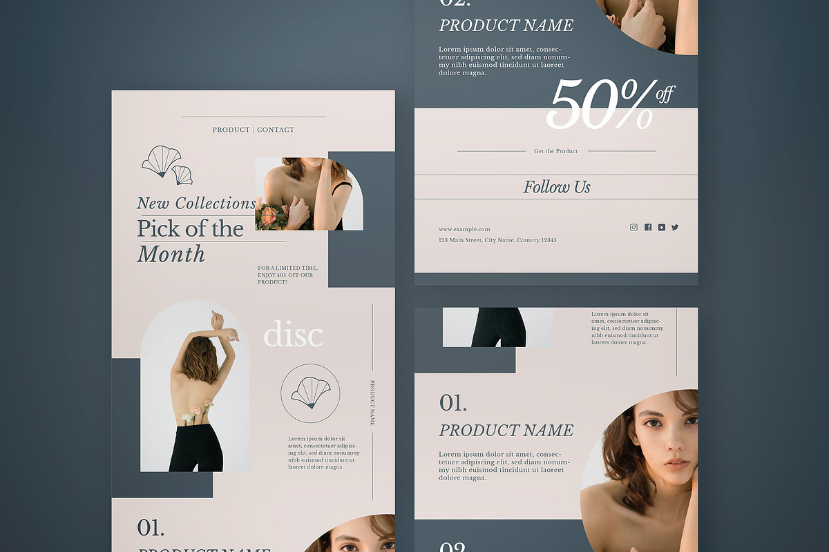 Creative Email News Letter, an Email Template by graphicook (Photo 2 of 3)