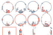Sea Adventures. Baby collection, an Animal Illustration by Linerisyart (Thumbnail 12 of 14)