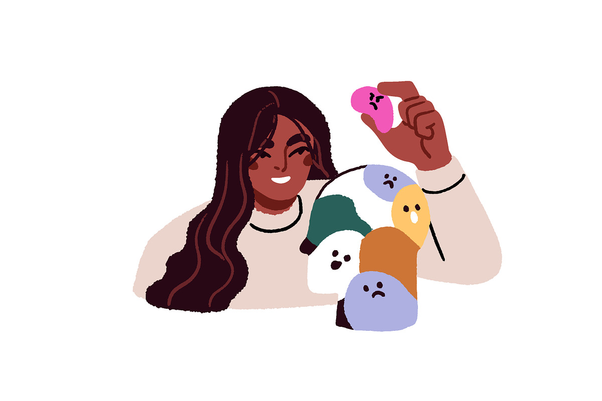 Emotional intelligence concepts set, a Person Illustration by Good Studio (Photo 7 of 8)