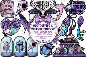 Pastel Goth Curiosities oddities