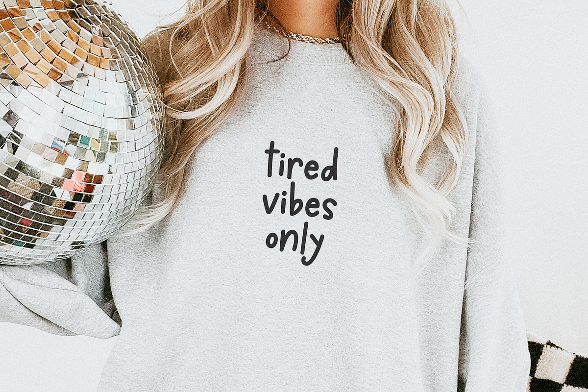 Maybe Not | Cute Handwritten Font, a Handwritten Font by KA Designs (Photo 6 of 11)