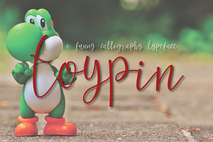 Toypin Typeface