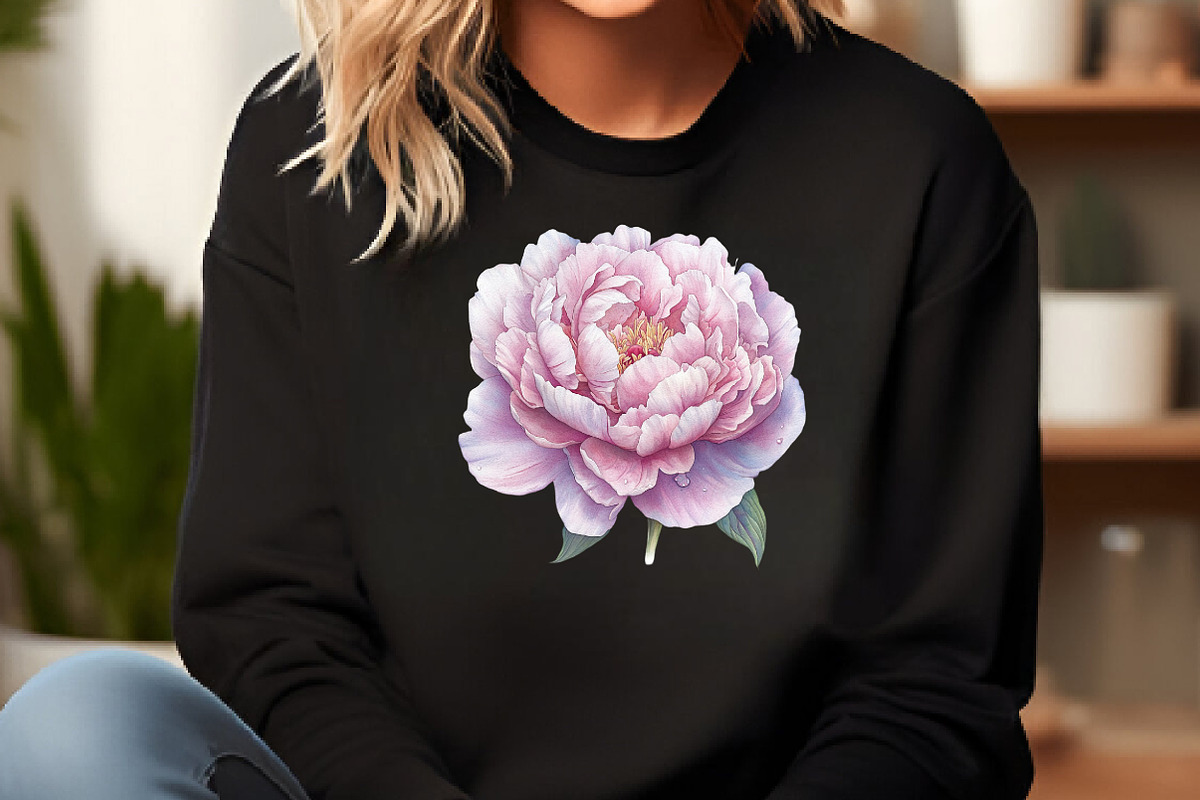 Watercolor Blush Peonies Flowers Cli, an Illustration by DreamCafeArt (Photo 5 of 7)