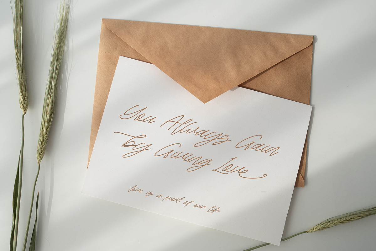 Rattini Signature Font, a Script Font by NTC Graphic (Photo 3 of 10)