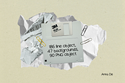 Paper Mix Collection, an Object Graphic by Ann Creative (Thumbnail 2 of 9)