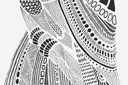 Hand Drawn Bird, an Illustration by set 1 (Thumbnail 4 of 4)