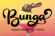 Bunga, a Script Font by Canden Meutuah (Thumbnail 1 of 8)