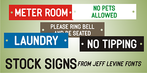 Stock Signs JNL