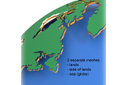 Earth detailed design 3D model, an Environmental 3D Model by CGTech (Thumbnail 19 of 24)