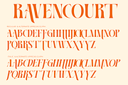 Ravencourt, a Font by Muksal Creative (Thumbnail 9 of 10)
