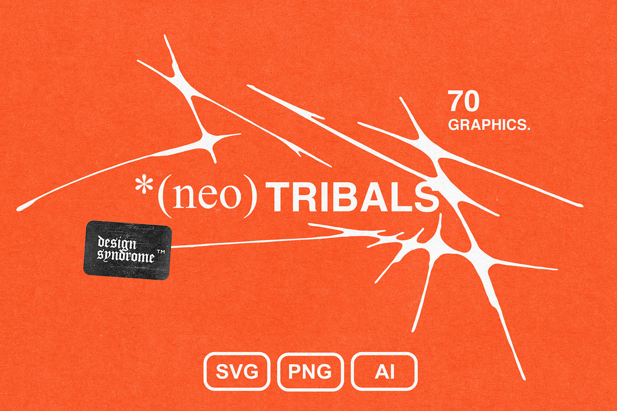 *(Neo) Tribals Graphics Pack, an Illustration by Design syndrome (Photo 1 of 6)
