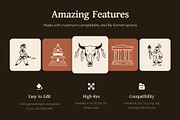 Culture Doodle Icon Set, an Outline Icon by Vectors Market (Thumbnail 2 of 8)