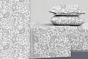 Paisley design pattern set, a Pattern Graphic by Viaireshop (Thumbnail 2 of 7)