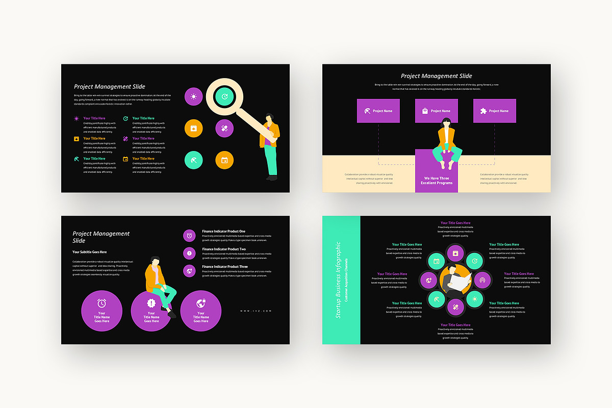 Ivz : Data Infographic Powerpoint, a Presentation Template by Punkl Camp (Photo 11 of 16)