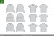 Retro Sports Jersey Vector Mockup, an Apparel Mockup by Irhasalfahad (Thumbnail 7 of 8)