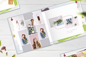 12x12 Photo Album Template / Aurora