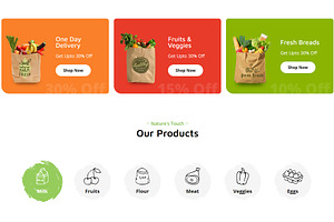 Groca-Grocery Store WordPress Theme