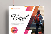 Travel Flyer Template, a Flyer Template by MightyDesign (Thumbnail 2 of 6)