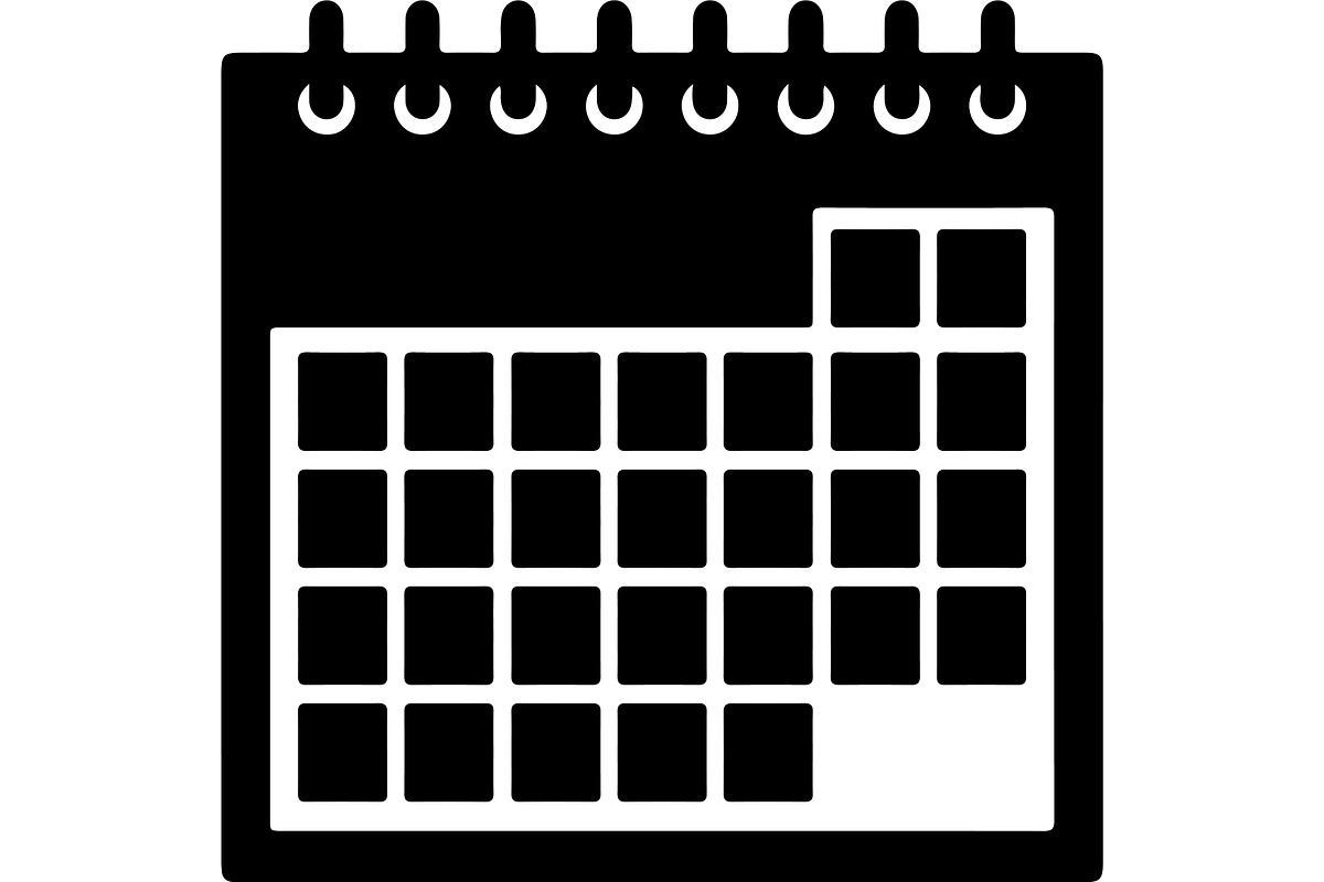 Calendar icon illustrations, a Technology Illustration by balal (Photo 6 of 13)