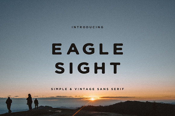 Eagle Sight Font + Extras preview 6