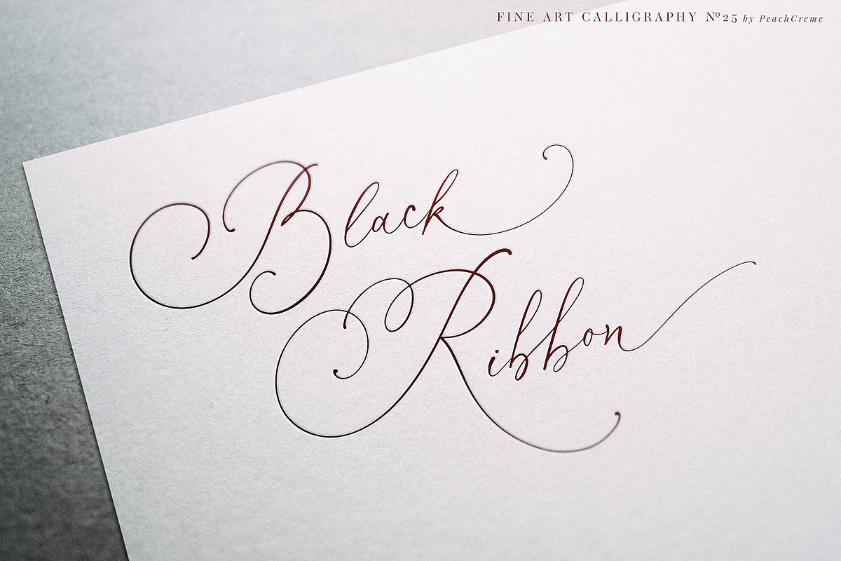 Saint Gerald//Luxury Font SALE !!!, a Handwritten Font by PeachCreme (Photo 12 of 14)
