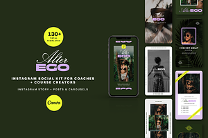 Alter Ego Instagram Social Media Kit