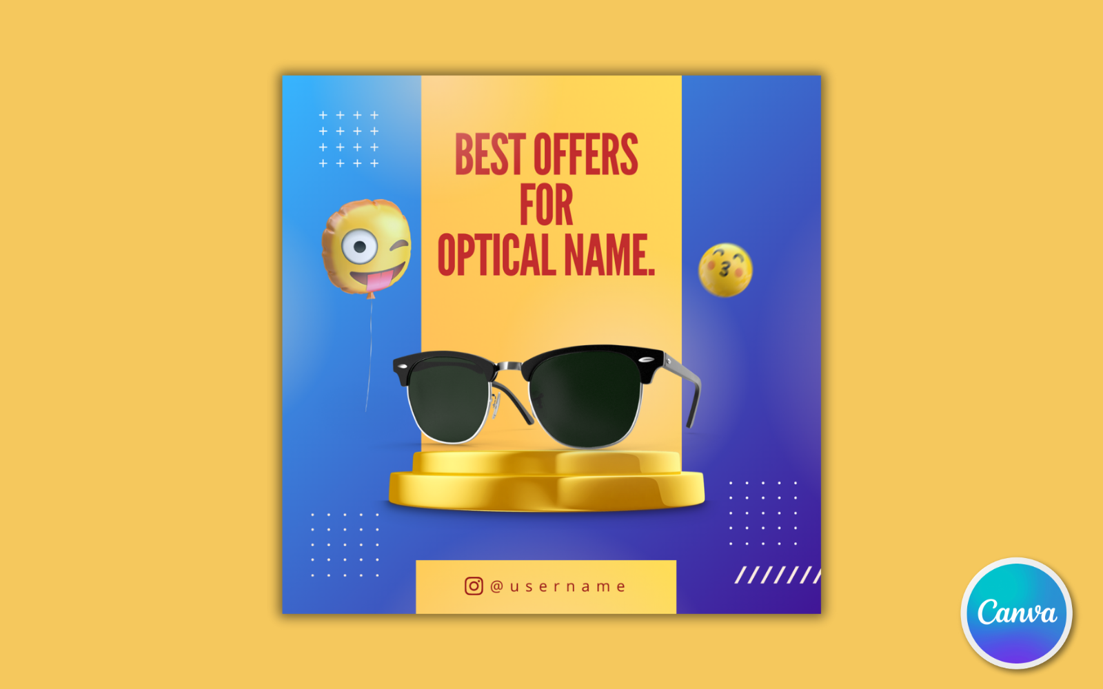 Optician Social Media Template