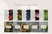 Gut Aesthetic Instagram Posts Canva, a Templates & Theme by Naturopath Hub (Thumbnail 8 of 9)