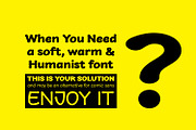 Comic Mode - Warm & Soft font family, a Sans Serif Font by Ridha-38.lineart (Thumbnail 5 of 9)