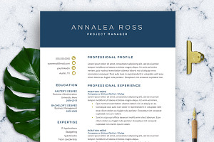 Modern Resume Template for Word