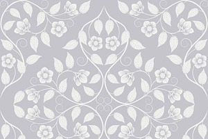 3 Seamless Floral Patterns