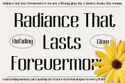 Dazney Blur, a Sans Serif Font by Craft Supply Co. (Thumbnail 3 of 8)