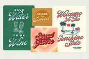 Peach Sangria Font Duo, a Script Font by Sam Parrett (Thumbnail 9 of 13)