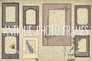 7 Authentic Antique Photo Frames