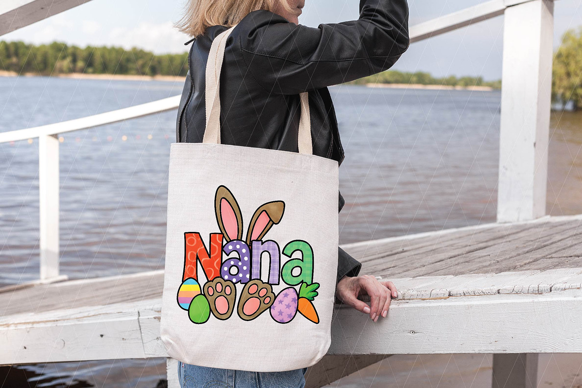 Retro Mama Easter PNG, Bunny Ears, an Illustration by DreamPrint404 (Photo 5 of 7)