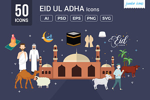 Eid ul Adha - Vector Icons Pack, a Duotone Icon by Jumbo Icons