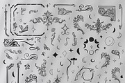 Floral Vintage Ornate Frames, an Object Graphic by Anastasy_helter (Thumbnail 17 of 19)