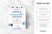 Bluey Birthday Invitation Canva Temp, an Invitation Template by Snapybiz (Thumbnail 9 of 10)