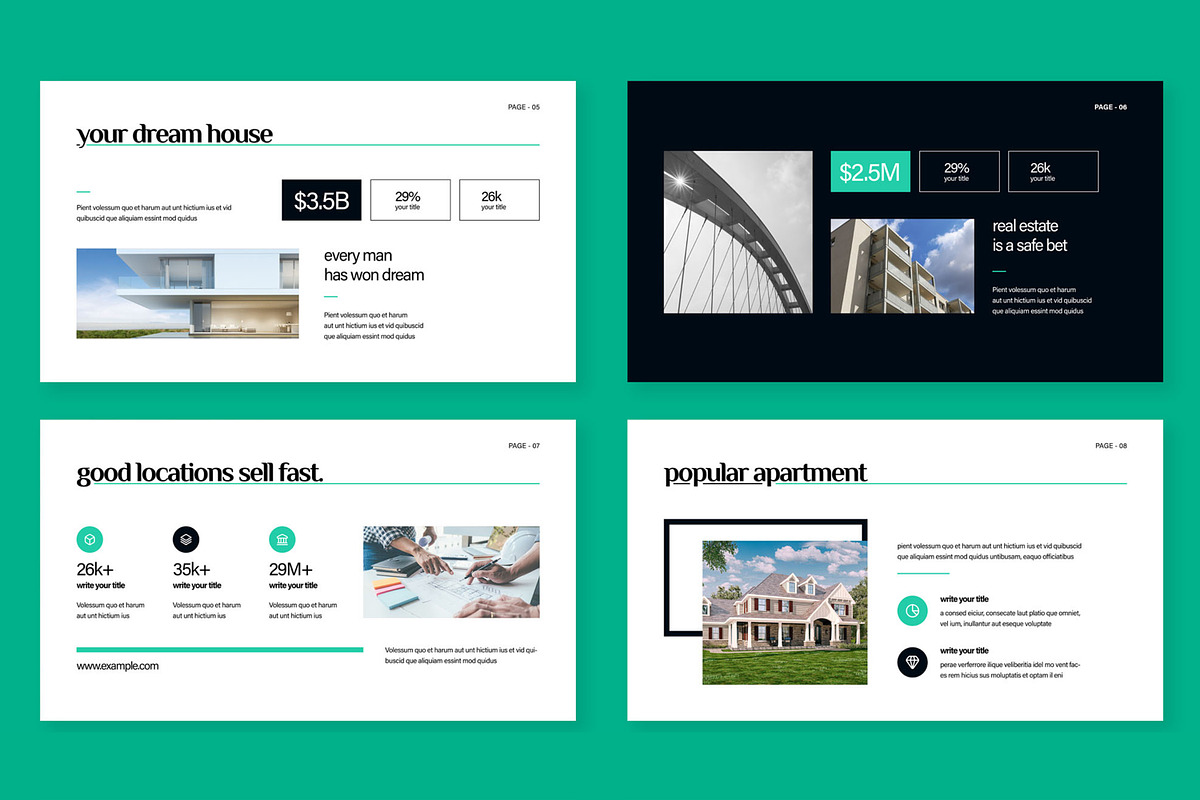 Real Estate Presentation Design, a Presentation Template by ContestDesign (Photo 3 of 6)