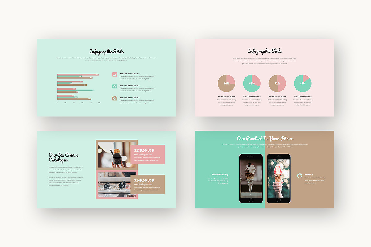 Taer : Dessert Shop Google Slides, a Presentation Template by Punkl Camp (Photo 7 of 16)