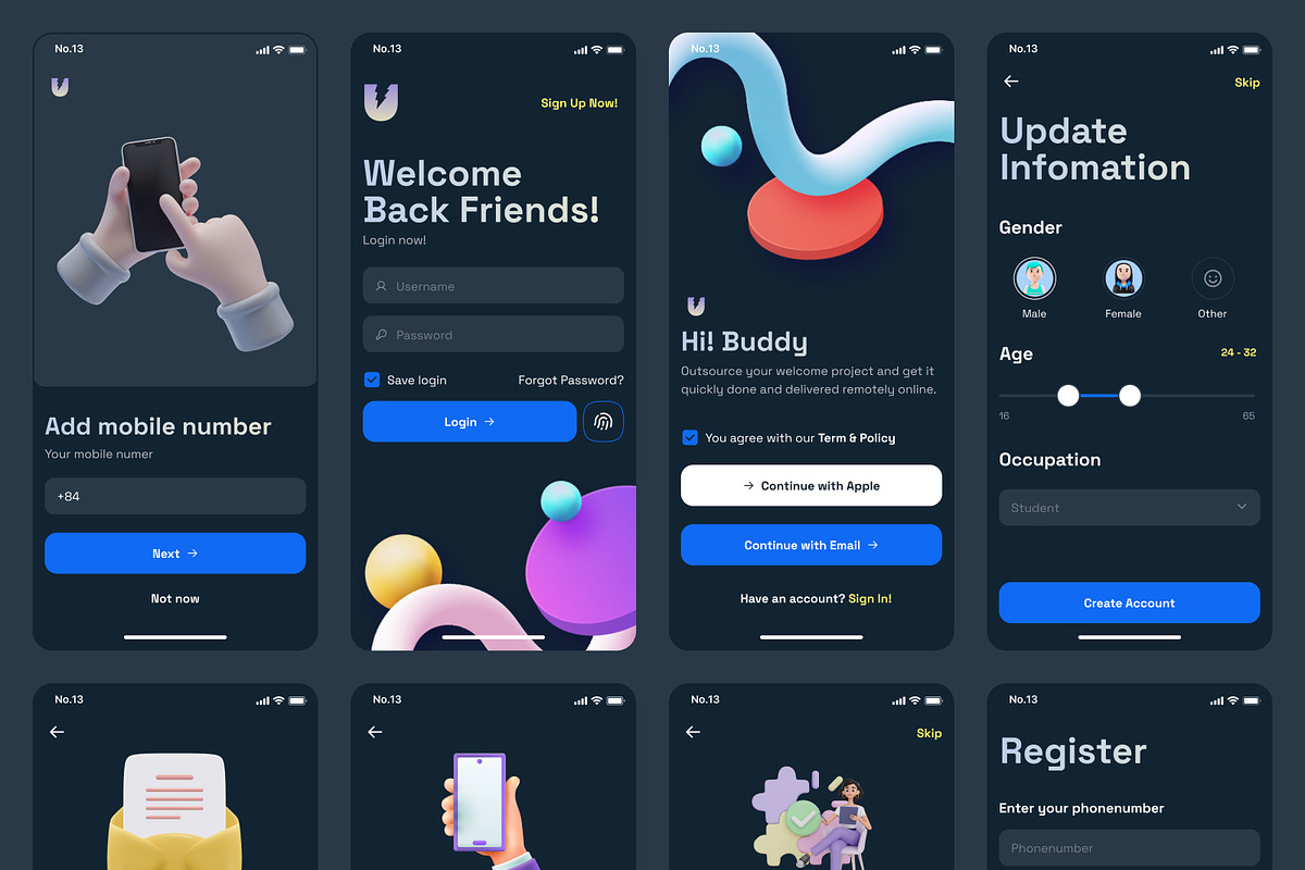 Utilmate UI KIT preview 2