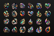 310 Abstract & Sphere PNG Elements, an Object Graphic by Graphicdome (Thumbnail 50 of 52)