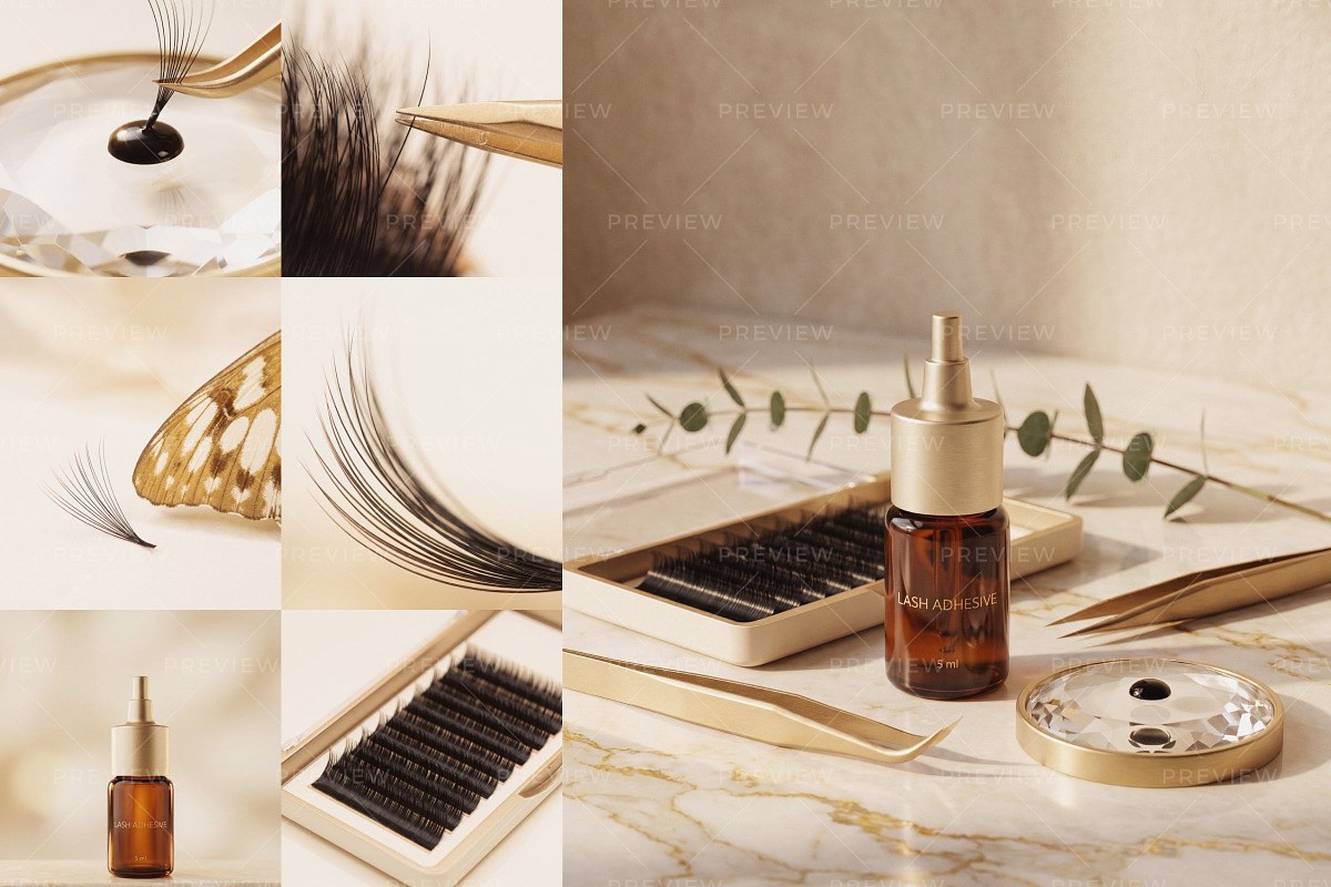 Lash Extension Stock Photos, a Beauty & Fashion Photo by Iconogenic (Photo 5 of 8)