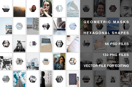 Hexagonal Masks