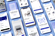 Ultimate Phone Screen Mockup Kit, an iPhone Mockup by coloformia (Thumbnail 10 of 14)